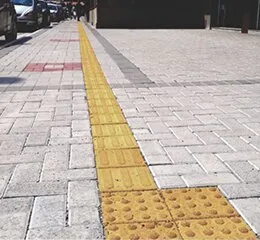 Piso Podotátil para Acessibilidade